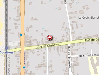 Carte de Hôtel César Valade à Dordives