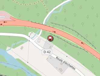 Carte de Les 3 Drapeaux à Épinal