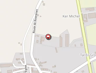 Carte de Ty Mane Gwen à Silfiac