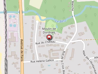 Carte de Philmart à Dordives