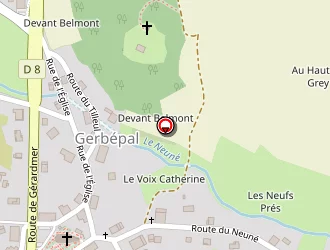 Carte de Foyer Rural à Gerbépal