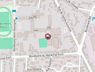 Carte de Collège Paul Langevin à Évron