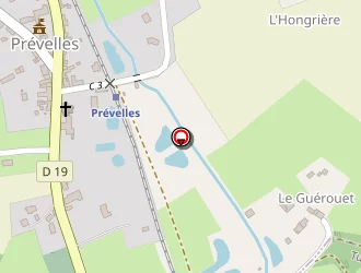 Carte de Blonde Anne à Prévelles