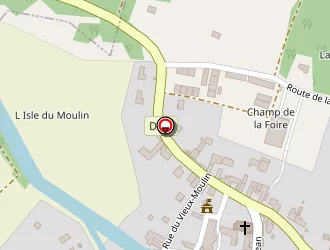 Carte de Stade à Fouchères