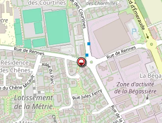 Carte de Aub Dialyse à Montgermont