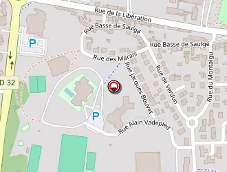 Carte de Centre Médico-psychologique à Évron