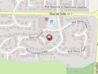 Carte de Jps Transport à Évron