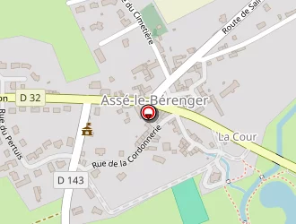 Carte de Ecole Publique à Assé-le-bérenger