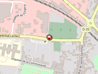 Carte de Vadepied Alain à Évron