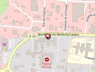 Carte de Bedouet Patricia à Évron