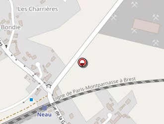 Carte de Ecole Publique à Neau