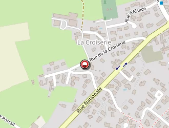 Carte de Les Ateliers De Brigitte à Thorigné-fouillard