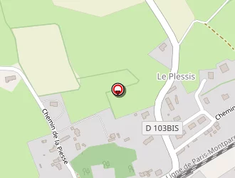 Carte de Complexe Sportif à Rouessé-vassé