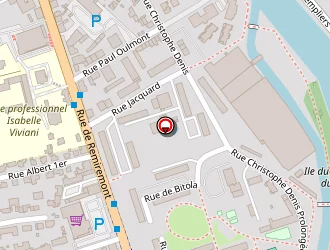 Carte de Jitten Bernard Andre à Épinal