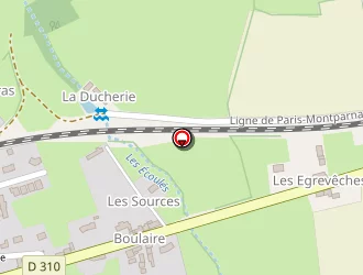 Carte de Letessier Lucas à Rouessé-vassé