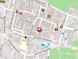 Carte de Brechbuhler Daniel à Riquewihr