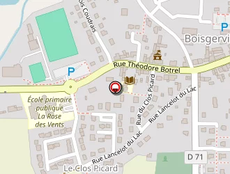 Carte de Ecole Publique à Boisgervilly