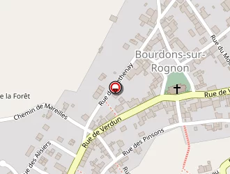 Carte de Agence Postale Communale à Bourdons-sur-rognon