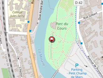 Carte de L'abeille à Épinal