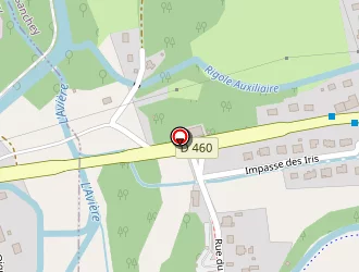 Carte de Mangin à Sanchey