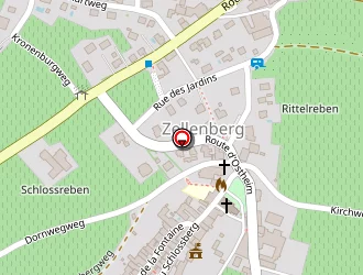 Carte de Le Schlossberg à Zellenberg