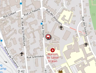 Carte de Chantal Coiffure à Épinal