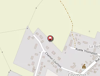 Carte de Descharmes Ny à Cormost