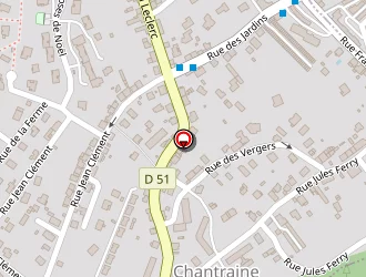 Carte de Ecole Jules Ferry à Chantraine