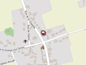 Carte de La Dîme à Fouchères