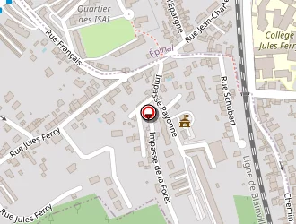 Carte de Epinal Express à Chantraine