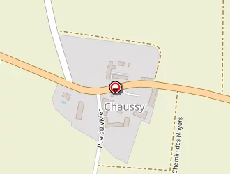 Carte de Robert Fabrice à Chaussy