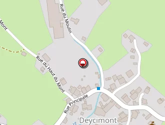 Carte de Les Brimbelles à Deycimont