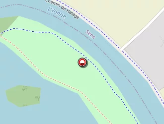 Carte de Lebhar à Gron