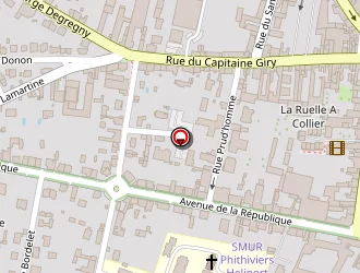 Carte de Pompes Funèbres Marin à Pithiviers