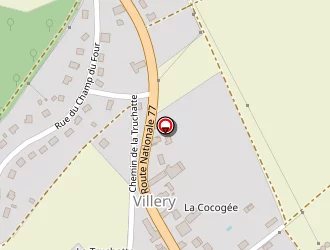 Carte de Magielec à Villery