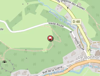 Carte de Fried à Bonhomme (le)