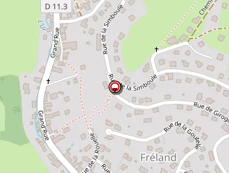 Carte de Kraemer Patrick à Fréland