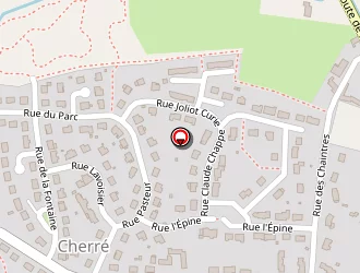 Carte de Segeca (sté Expertise Comptable) à Cherré