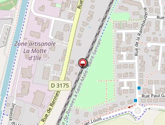 Carte de Variation à Betton