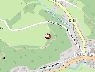 Carte de Vecchia Roma à Bonhomme (le)