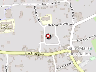 Carte de Le Saint Ellier à Saint-mars-sous-ballon