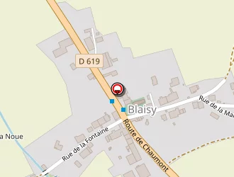 Carte de Dbe à Blaisy