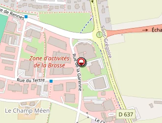 Carte de Un Chouette Réseau Groupe Bcf Habitat à Chapelle-des-fougeretz (la)