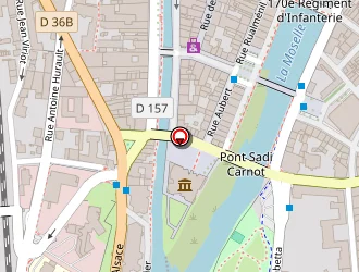 Carte de Hotel Mercure à Épinal