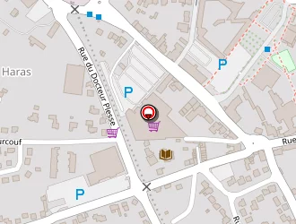 Carte de Caserne Des Pompiers à Loudéac