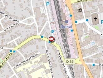 Carte de Sushi Tokyo à Épinal