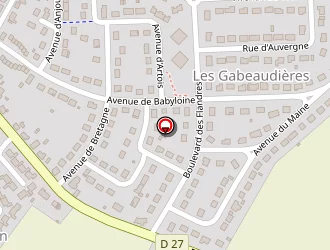 Carte de Salle De Gymnastique à Bonneval