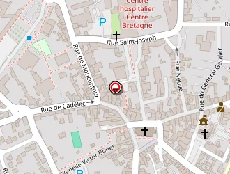 Carte de La Plume D'or à Loudéac