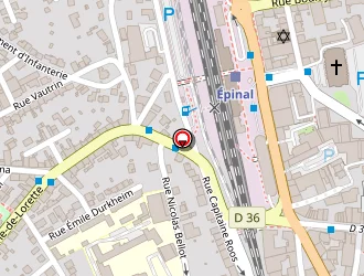 Carte de Charlise à Épinal