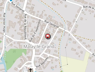 Carte de M.c.z à Malay-le-grand